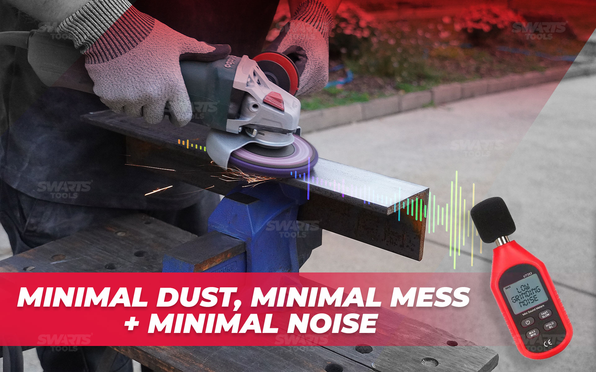 Minimal dust, minimal mess + minimal noise