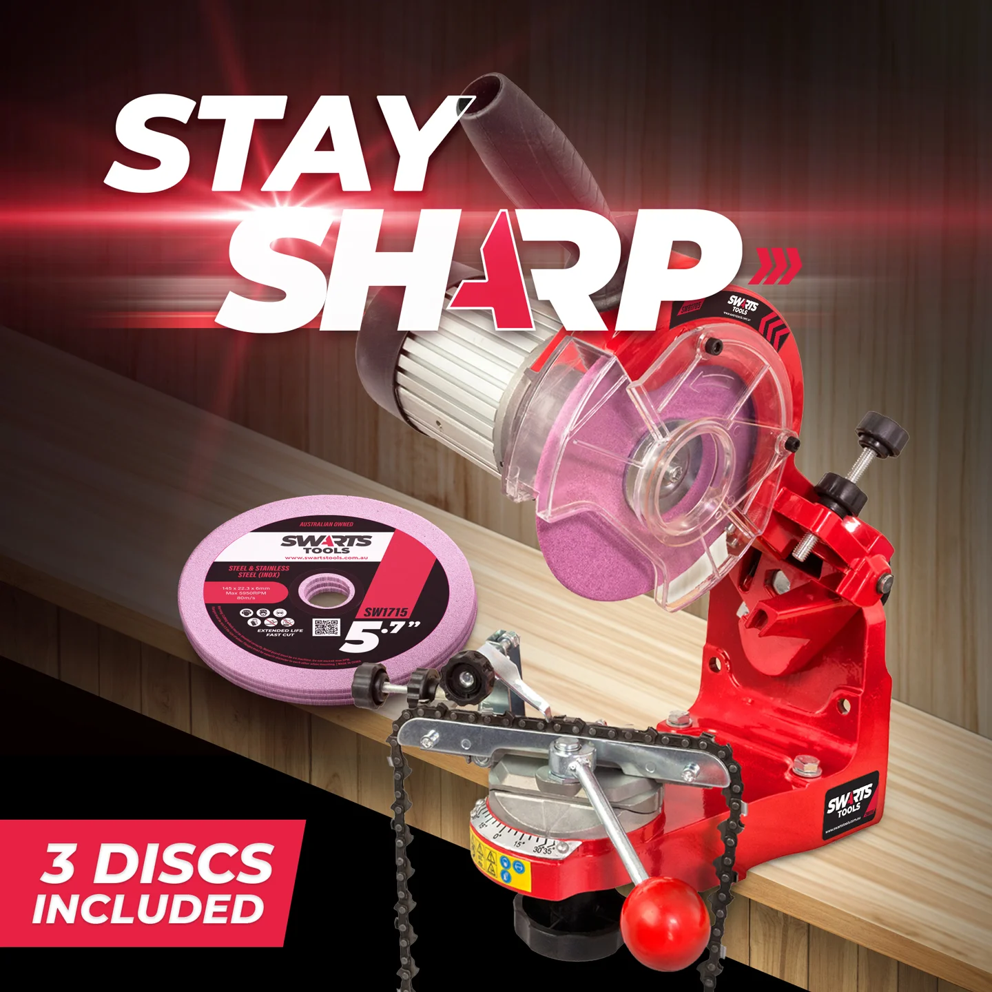 STAY SHARP YOUR CHAINSAW CHAIN